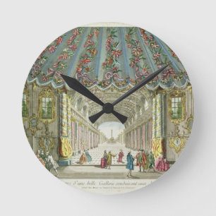 Horloge Ronde Intérieur d'une galerie menant à Vauxhall des