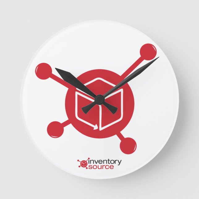 Horloge Ronde InventorySource.com a automatisé l'horloge (Recto)