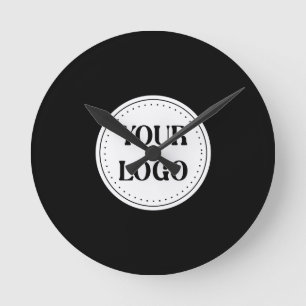 Horloge Ronde Invitation de mariage personnalisée et élégante co