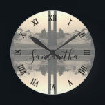 Horloge Ronde Iran Isfahan chehel sotun palace 1970<br><div class="desc">Iran Isfahan chehel sotun palace 1970</div>