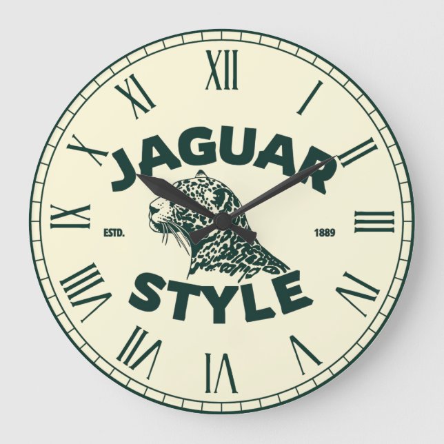 Horloge ronde Jaguar (Recto)