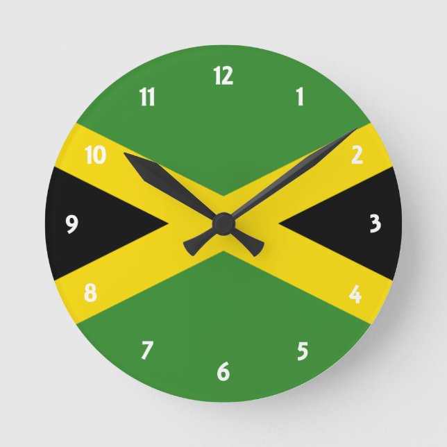 Horloge Ronde jamaïque (Recto)