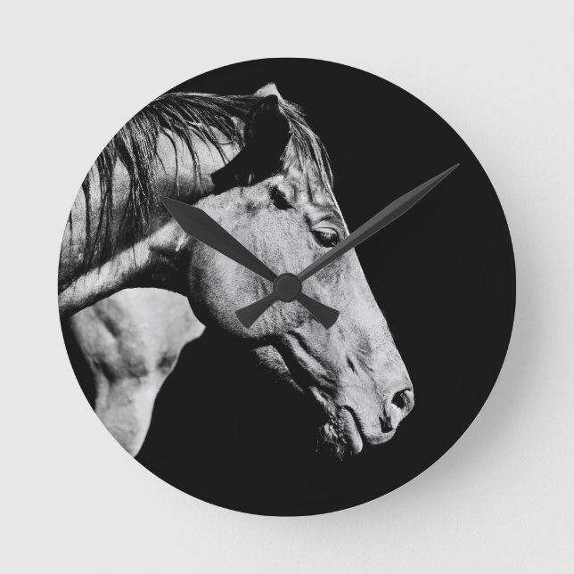Horloge Ronde jambe de cheval (Recto)