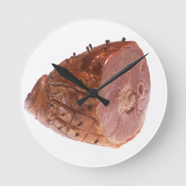 Horloge Ronde Jambon glacé (Recto)