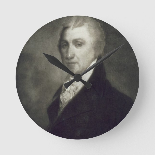 Horloge Ronde James Monroe, 5e président des États-Unis (Recto)