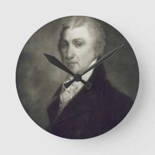 Horloge Ronde James Monroe, 5e président des États-Unis