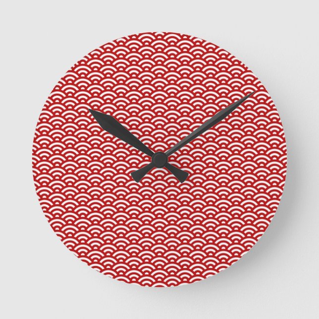 Horloge Ronde Japanese pattern (Recto)
