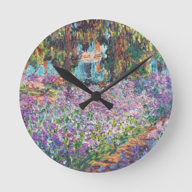 Horloge Ronde Jardin de l'artiste Giverny (Recto)