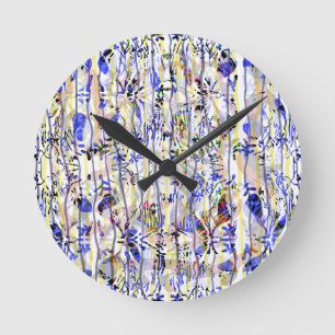 Horloge Ronde Jardin de poulpe