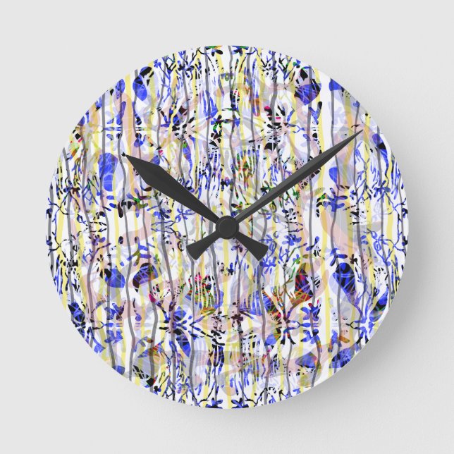 Horloge Ronde Jardin de poulpe (Recto)