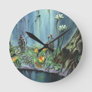 Horloge Ronde Jardin forestier