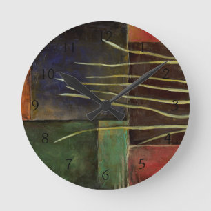 Horloge Ronde Jardin I de zen