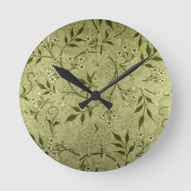 Horloge Ronde 'Jasmine' wallpaper design, 1872 (Recto)