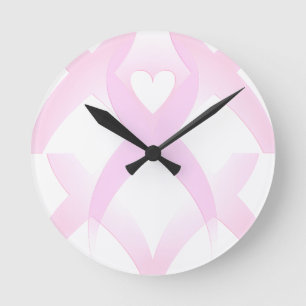 Horloge Ronde Je soutiens, Sensibilisation au cancer du sein_