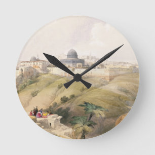 Horloge Ronde Jérusalem, le 9 avril 1839, plaquent 16 du volume