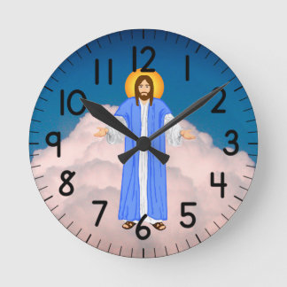 Horloge Ronde Jésus 24 heures