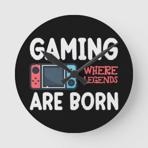 Horloge Ronde jeu vidéo où les légendes naissent