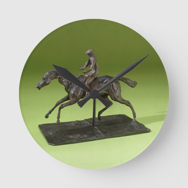 Horloge Ronde Jockey on a horse (Recto)