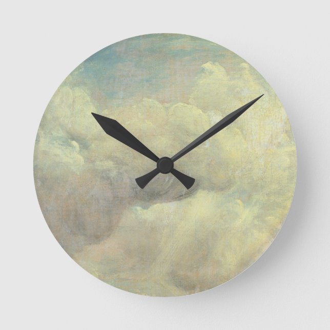Horloge Ronde John Constable | Cloud Study, c.1821 (huile sur ca (Recto)