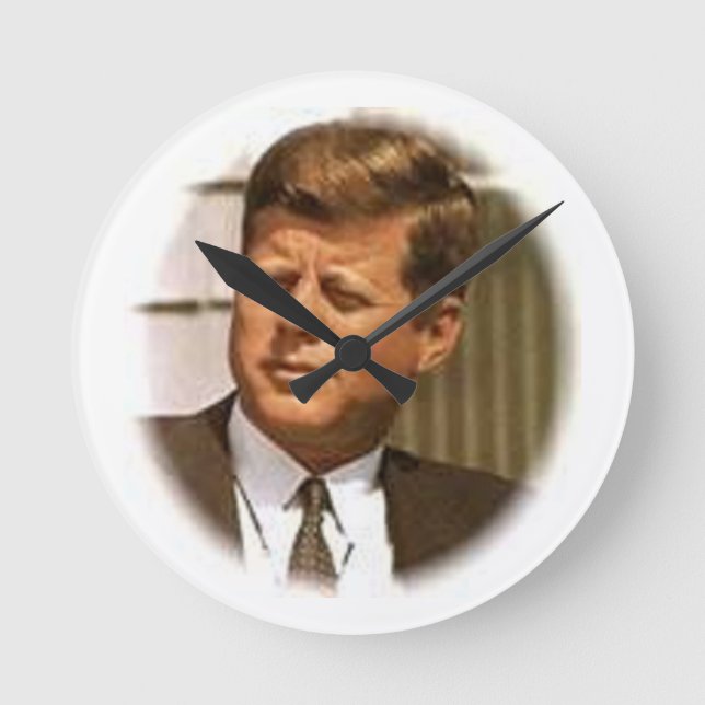 Horloge Ronde John F Kennedy (Recto)