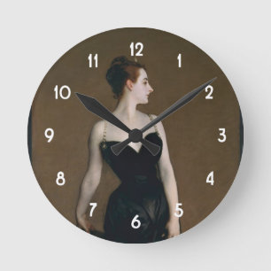Horloge Ronde John Singer Sargent's Portrait of Madame X