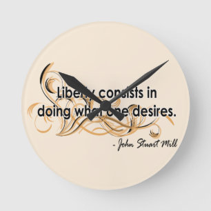 Horloge Ronde John Stuart Mill