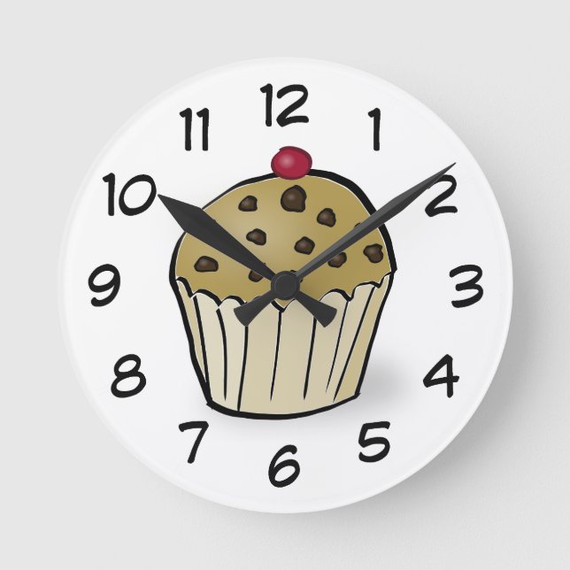 Horloge Ronde Joli mini muffin (Recto)