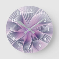 Joli rose Fleur Moderne Abstrait Fractal Art