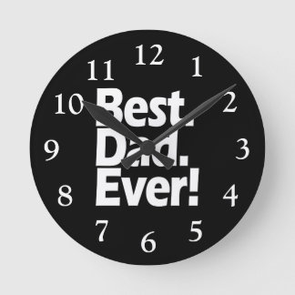 Horloge Ronde Jour de l'exclamation du Père Ever