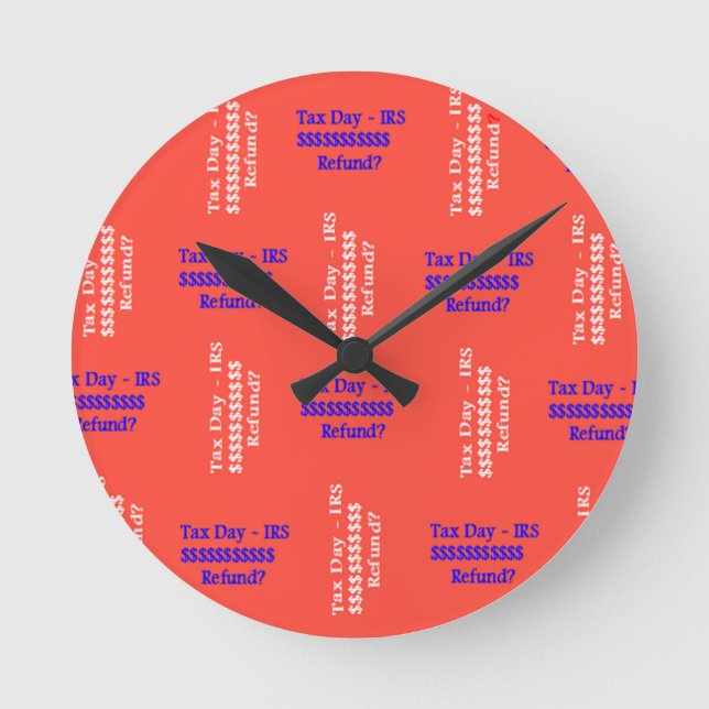 Horloge Ronde Jour fiscal  (Recto)