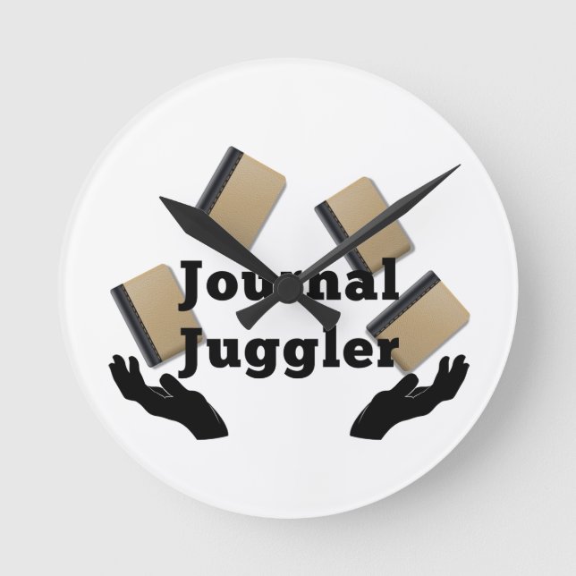 Horloge Ronde Journal Juggler (Recto)