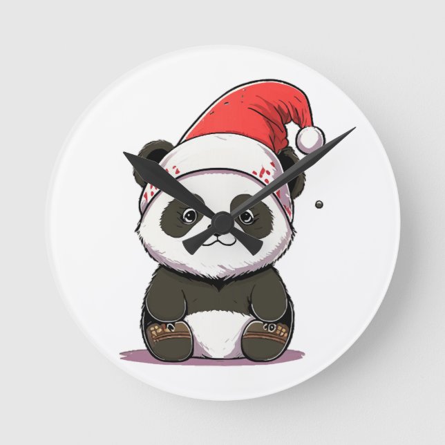 Horloge Ronde joyeux noël (Recto)