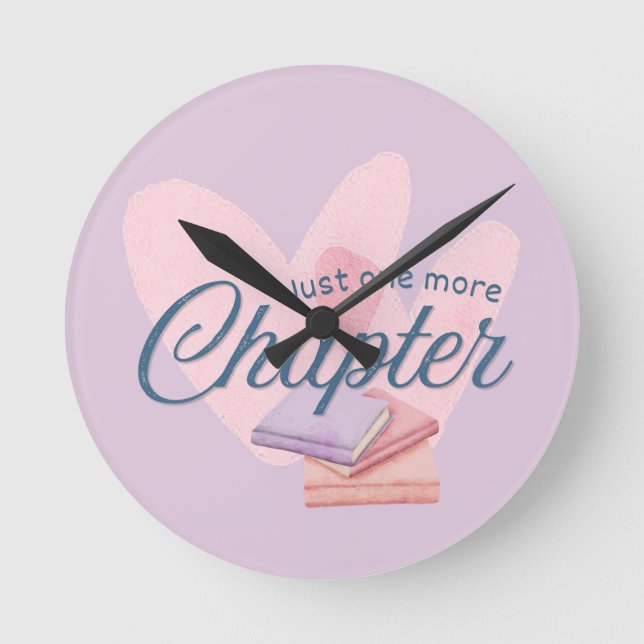 Horloge Ronde Juste un chapitre de plus (Recto)