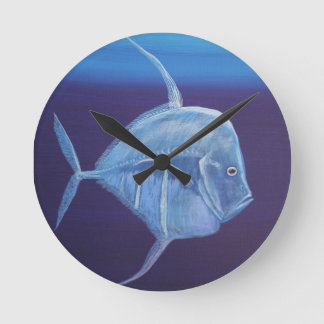 Horloge Ronde Juvenile Regarde le poisson.