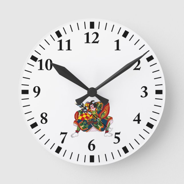 Horloge Ronde kabouki (Recto)