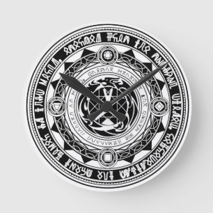 HORLOGE RONDE KAMEN RIDERS WIZARDS MAGIC CIRCLE