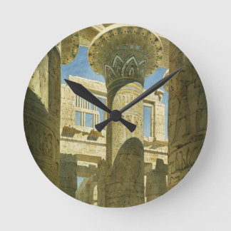Horloge Ronde Karnak, c.1866 (w/c on paper)