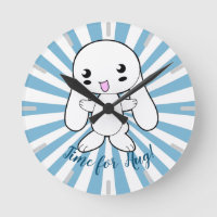 Kawaii Bunny sur la coutume de l'accolade