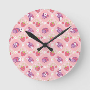 Horloge Ronde Kawaii Ladybug