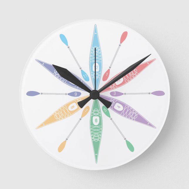 Horloge Ronde Kayak (Recto)