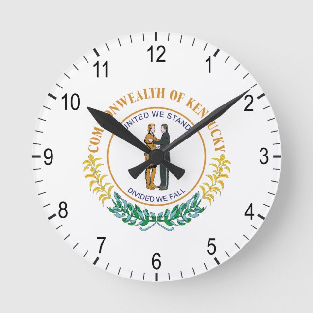 Horloge Ronde Kentucky (Recto)