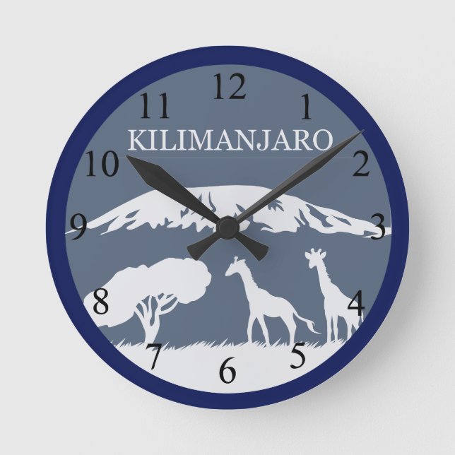 Horloge Ronde Kilimanjaro (Recto)