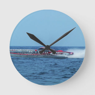 Horloge Ronde Kiton hors-mer bateau.