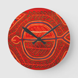 Horloge Ronde Kuna Mola Stingray
