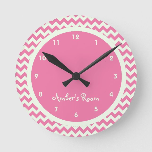 Horloge Ronde La chambre à coucher personnalisée pour enfant Che (Recto)