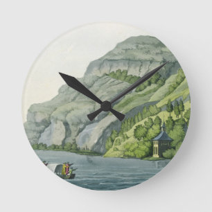 Horloge Ronde La chapelle de William indiquent, des 'coutumes du