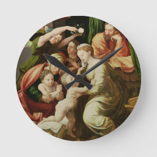 Horloge Ronde La famille sainte