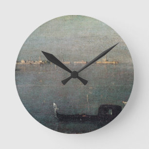 Horloge Ronde La gondole sur la lagune