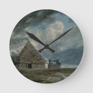 Horloge Ronde La hutte d'un berger entre Naples et Portici (la