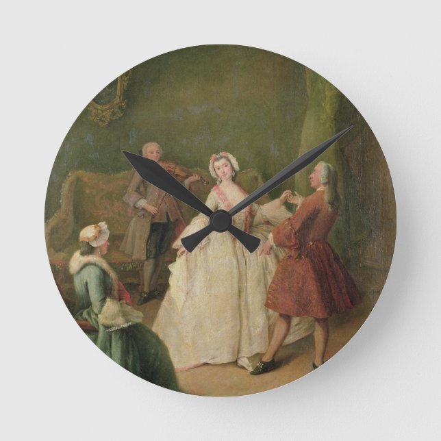 Horloge Ronde La leçon de danse (Recto)